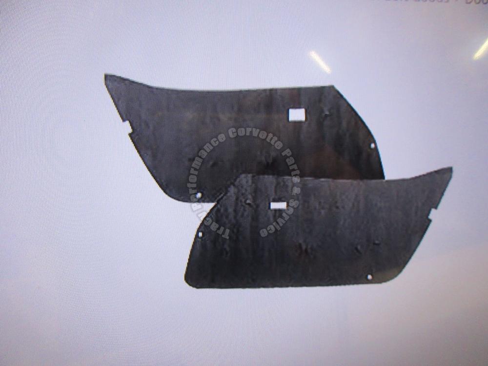19681982 Corvette Door Panel Vapor sound barrier watershields/Pr