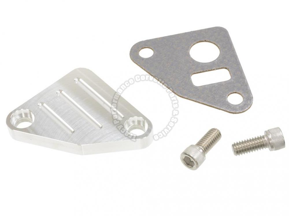 19751984 Chevrolet 350 Corvette EGR Block Off Plate Billet Aluminum