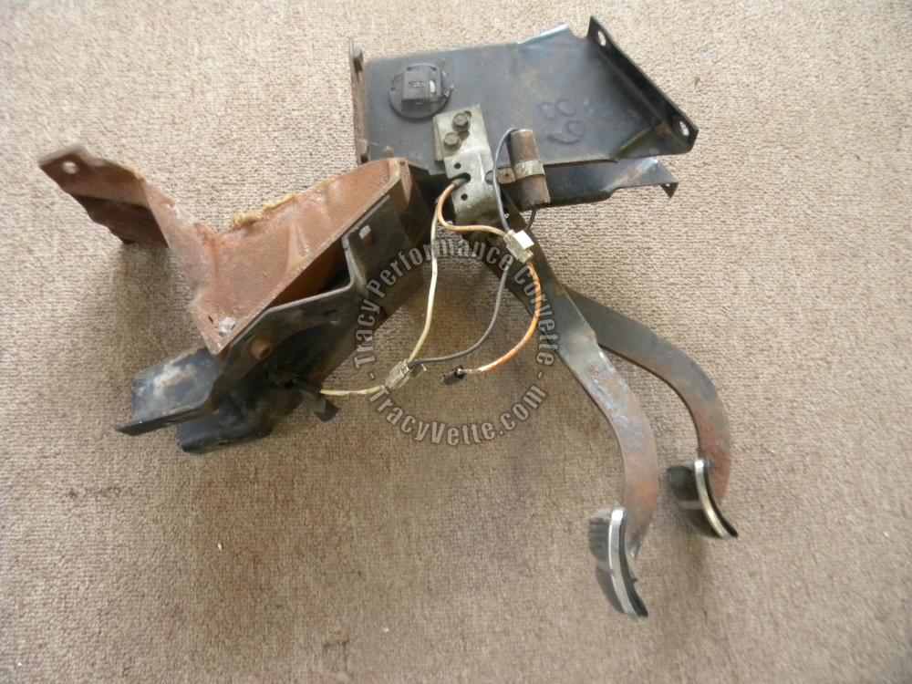 1968 Corvette Original Brake/Clutch Pedal Assembly w/Correct Brake