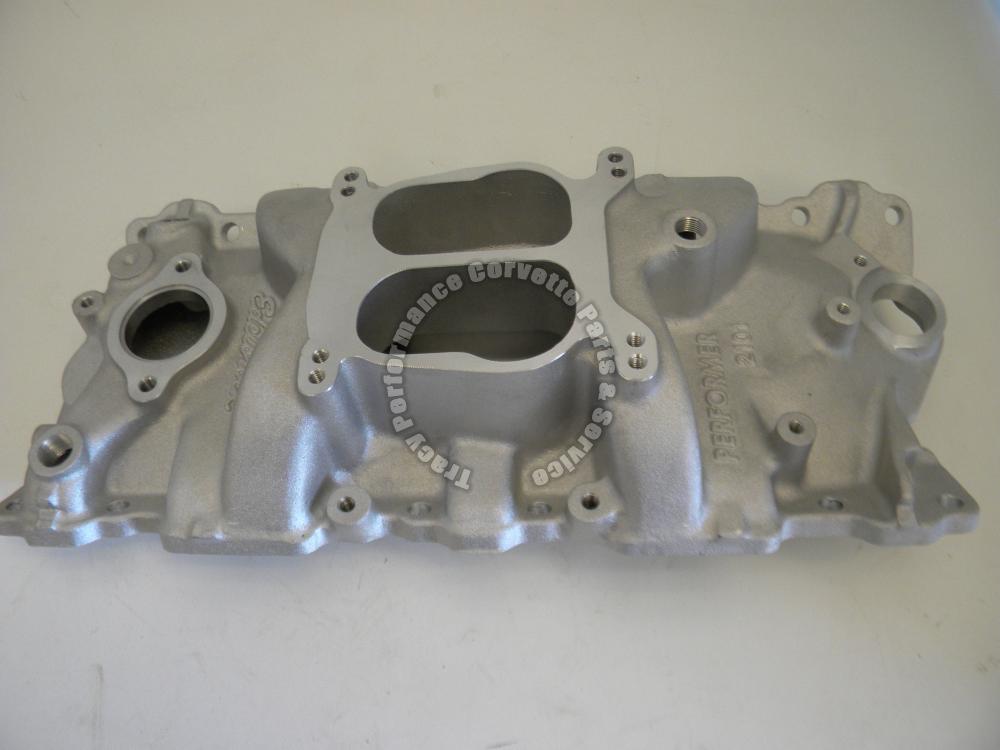 19551986 SBC Edelbrock Performer2101 Aluminum Intake Manifold 327 350 Chevrolet Tracy