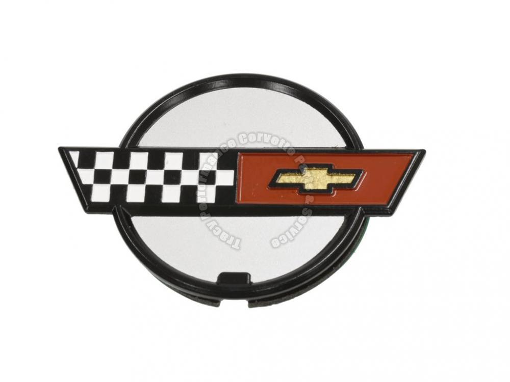 19851990 Corvette Valve Cover Emblem GM 14087417 Tracy Performance