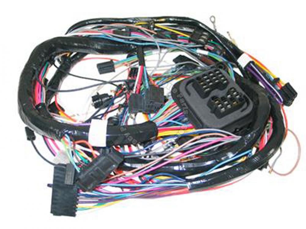 1971 Corvette Dash Main Wire Harness Without Air Conditioning Tracy