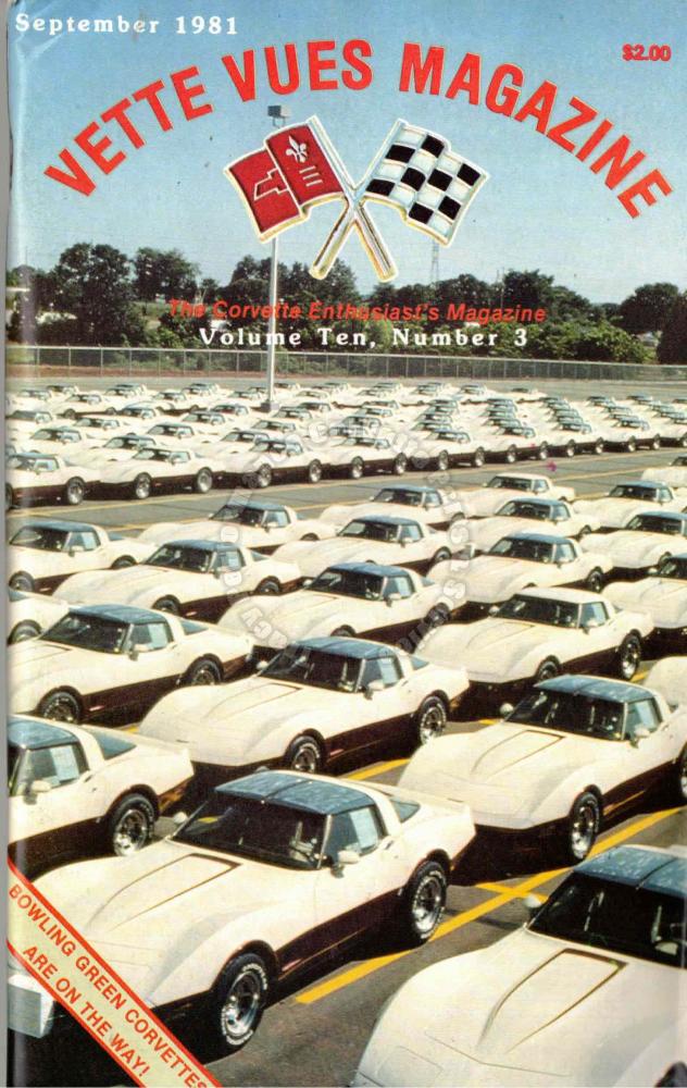 September 1981 Vette Vues Vette Set 7th Annual NCRS Meet Color