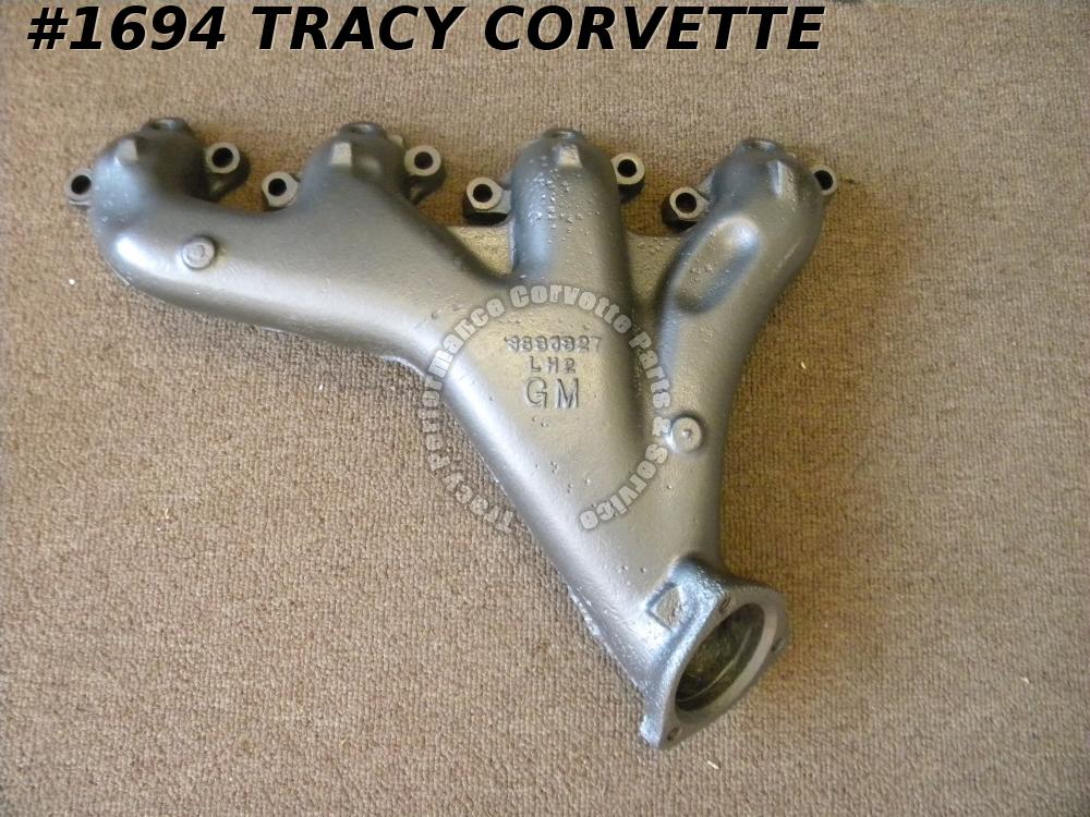 19661969 Corvette 427 GM 3880827 BBC Left Exhaust Manifold with Smog