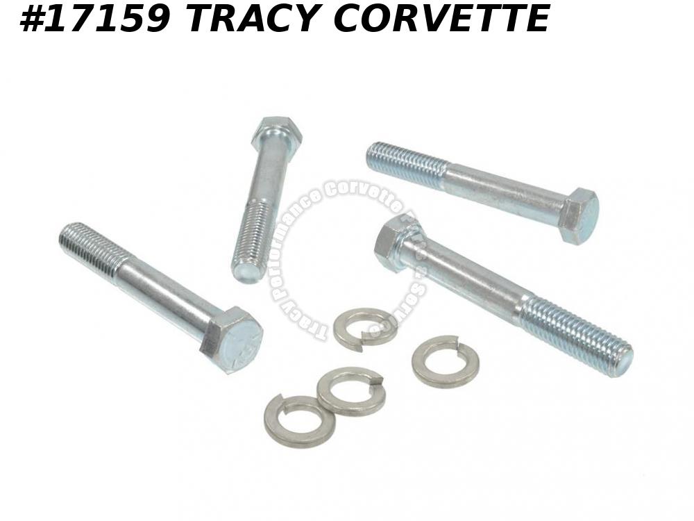 19631977 Corvette Rear Spring Mount Plate Bolts Grade 5 Zinc