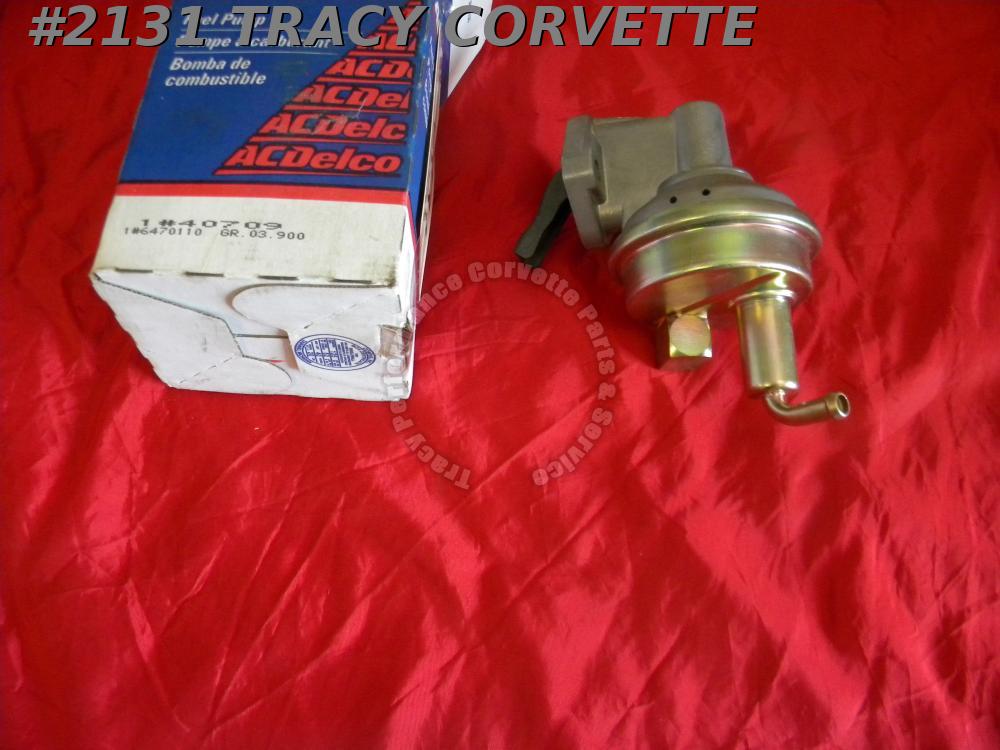 196872 Corvette NOS GM 6470110 AC 40709 SB Fuel Pump Tracy Performance Corvette Sales, Parts
