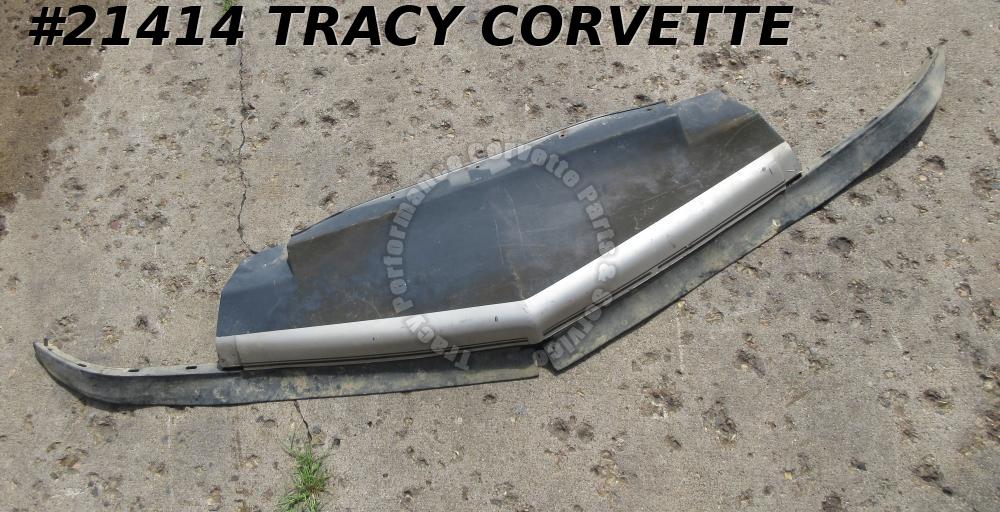 19801982 Corvette Lower Valance Panel GM 14015276 Air Dam Spoiler Silver Tracy Performance