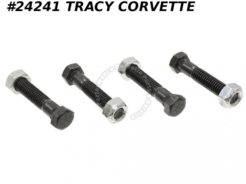 19681982 Corvette Aarm Control Arm Shaft Bolts Set Upper Inner Nut