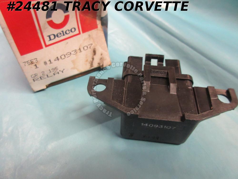 198489 Corvette Starter Ignition Switch Warning Theft Deterrent Relay 14093107 Tracy