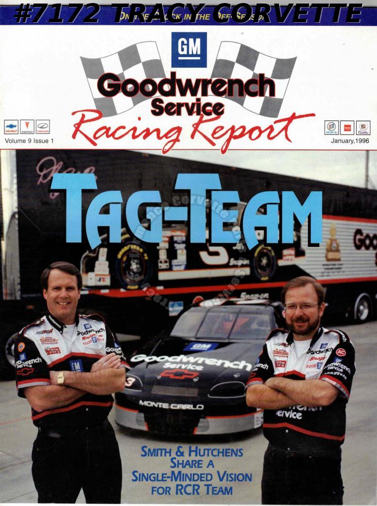 January 1996 GM Goodwrench Service Racing Report Smith Hutchens Tracy