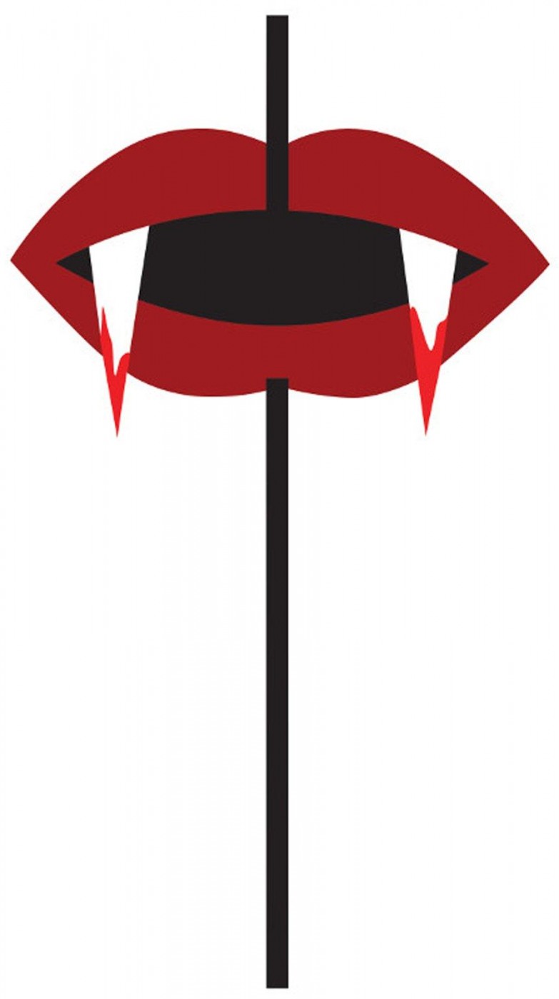 Vampire Teeth Plastic Straws 6 Pack Upper Sturt General Store