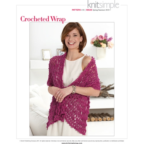 CROCHETED WRAP Vogue Knitting