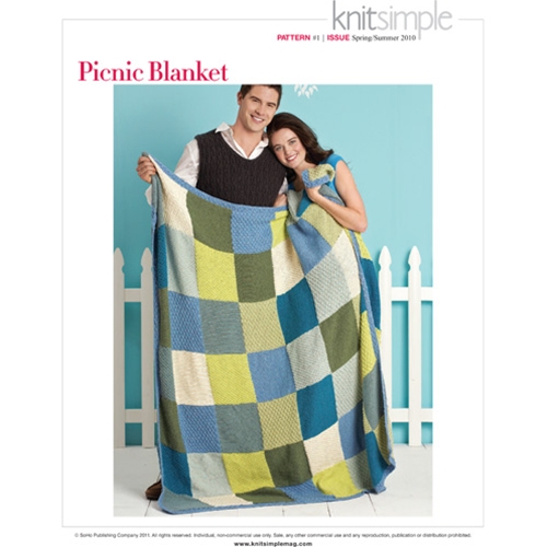 PICNIC BLANKET Vogue Knitting