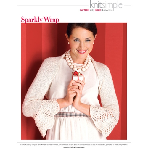 SPARKLY WRAP Vogue Knitting