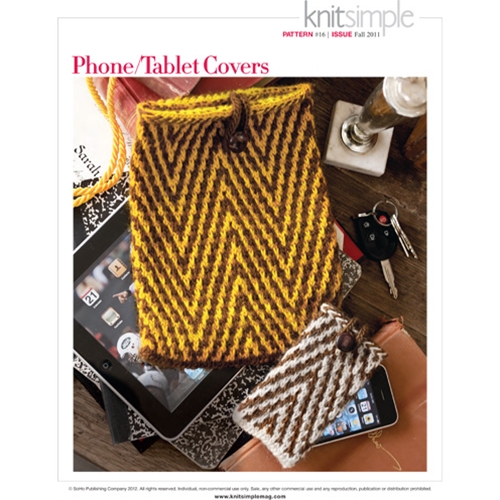 PHONE & TABLET COVERS Vogue Knitting