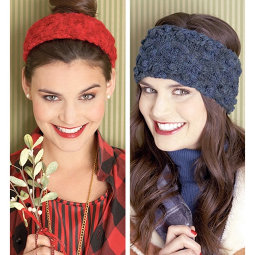 NARROW HEADBAND, HEADWARMER Vogue Knitting