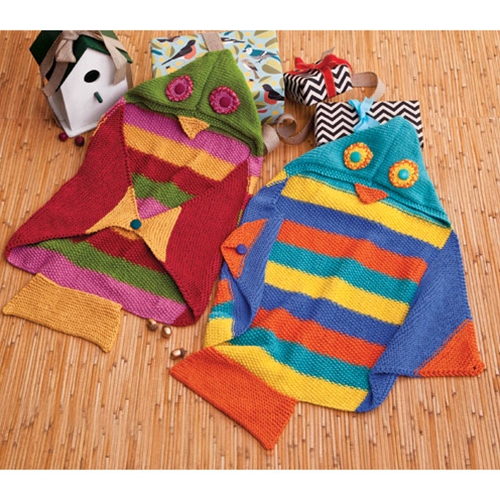 BIRDIE BABY WRAP BLANKET Vogue Knitting