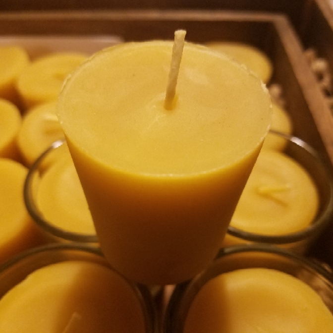 Candle Votive Walters Honey