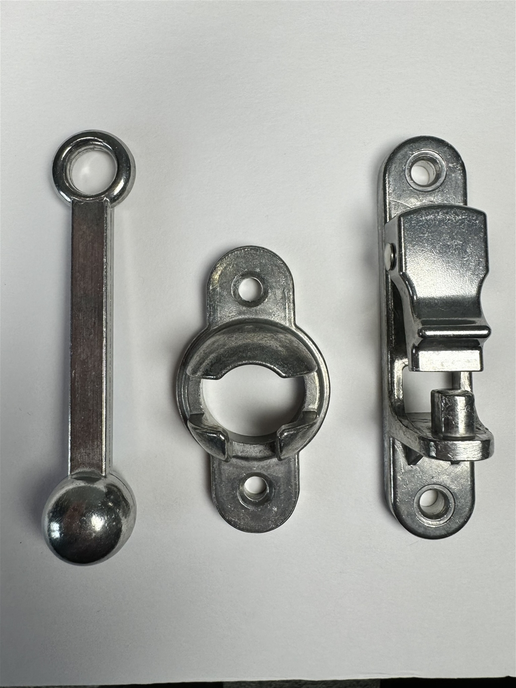 Aluminum Door Hold Back 4" Hook & Keeper