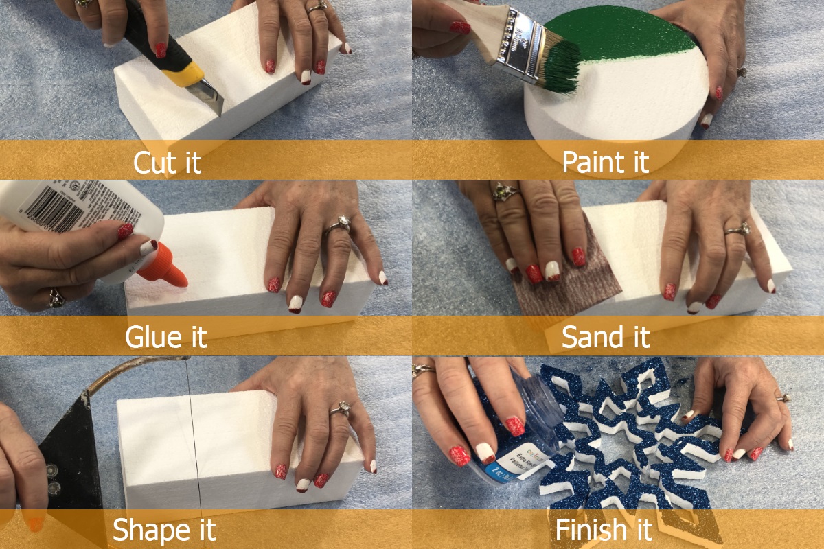 Foam Cubes For Crafting, Modeling, and Sculpting