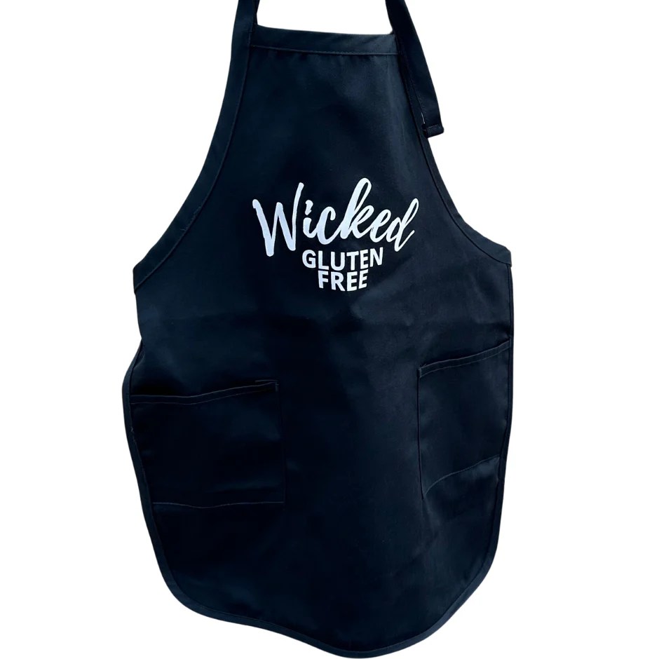 Navy Blue Wicked Gluten Free Apron Wicked Gluten Free Store