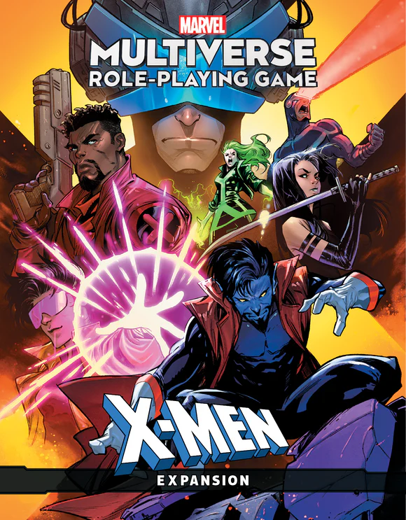 Marvel Multiverse Roleplaying Game XMen Expansion World of Game Design