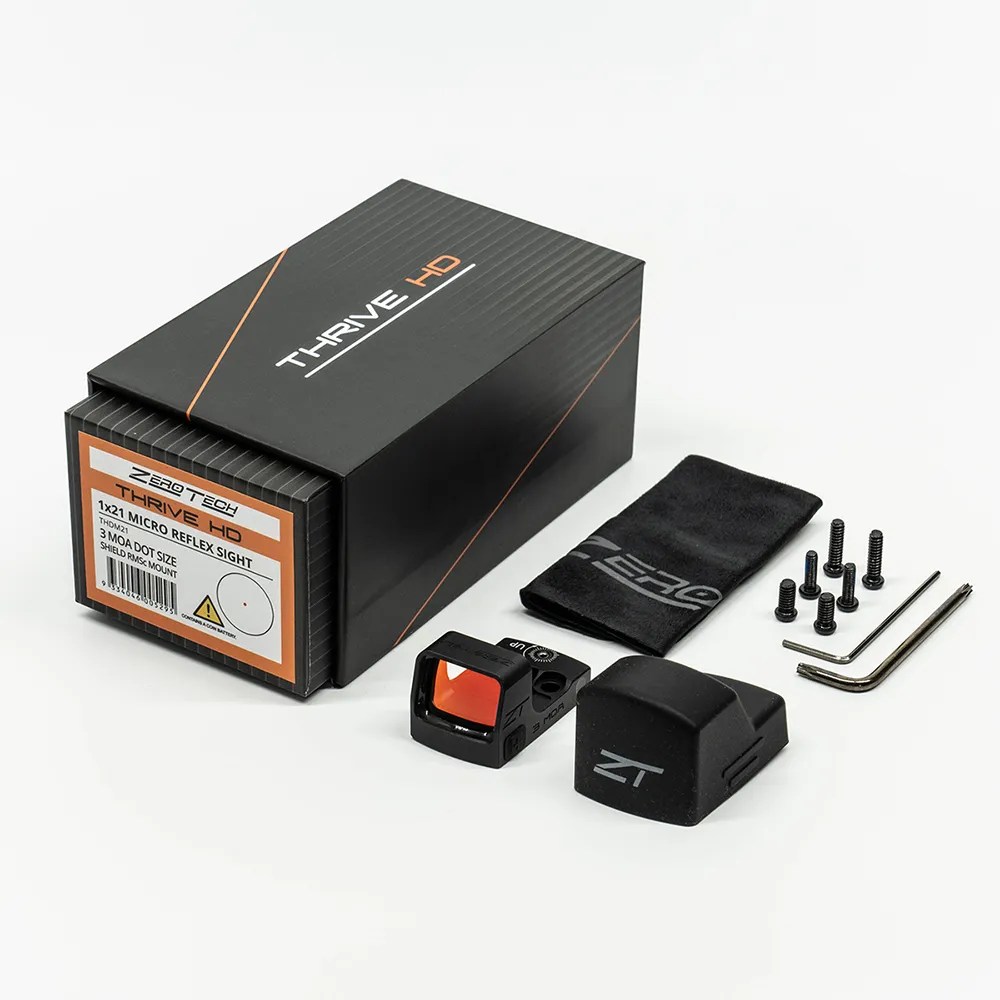 Red Dot Micro Reflex Sight 3 MOA ZeroTech Optics International