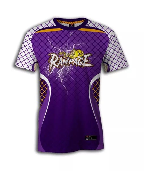 sublimated softball crewneck jersey fulldye custom softball uniform
