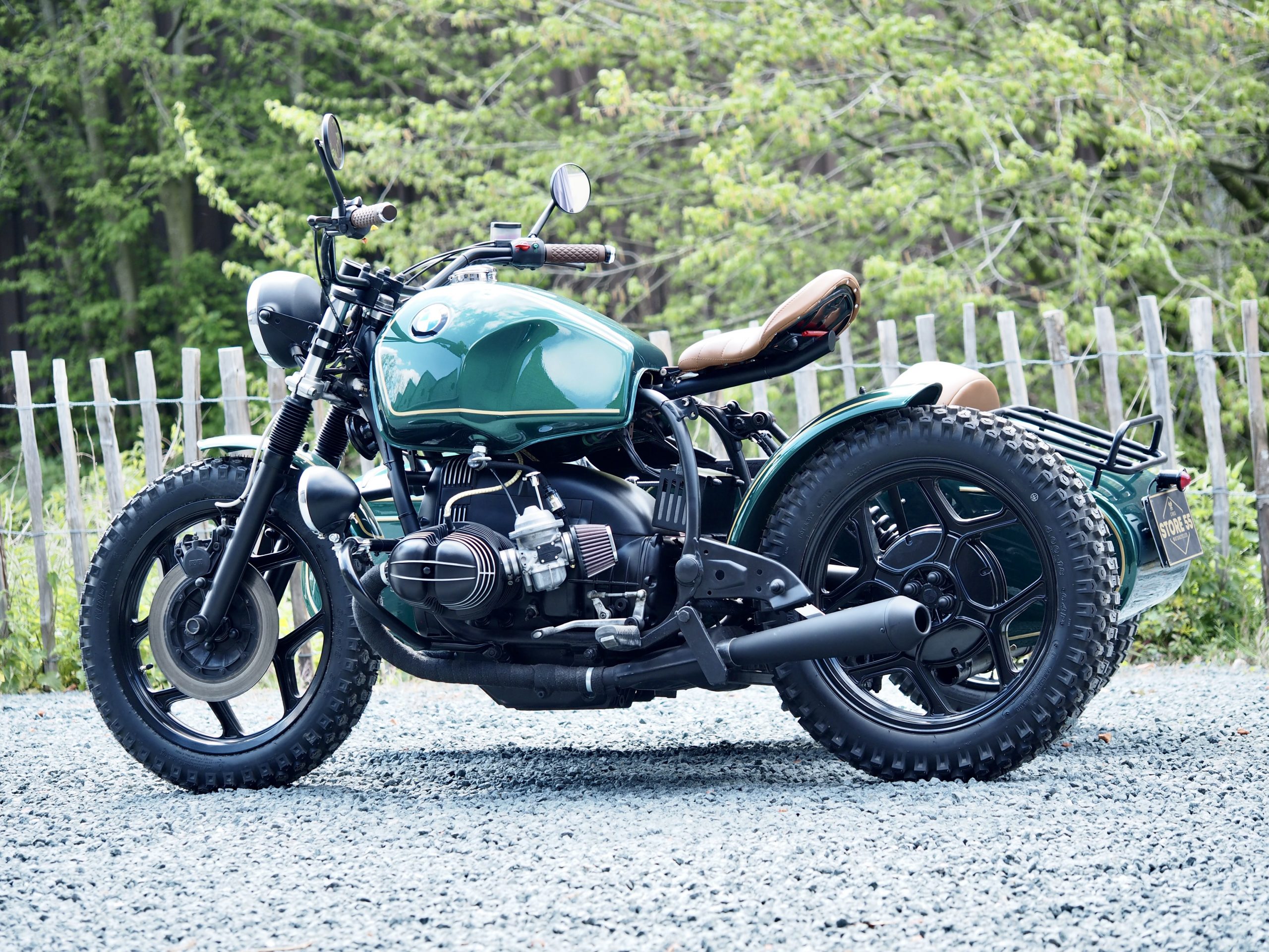 BMW R80 Bobber Sidecar 1986 Vendue Store 55