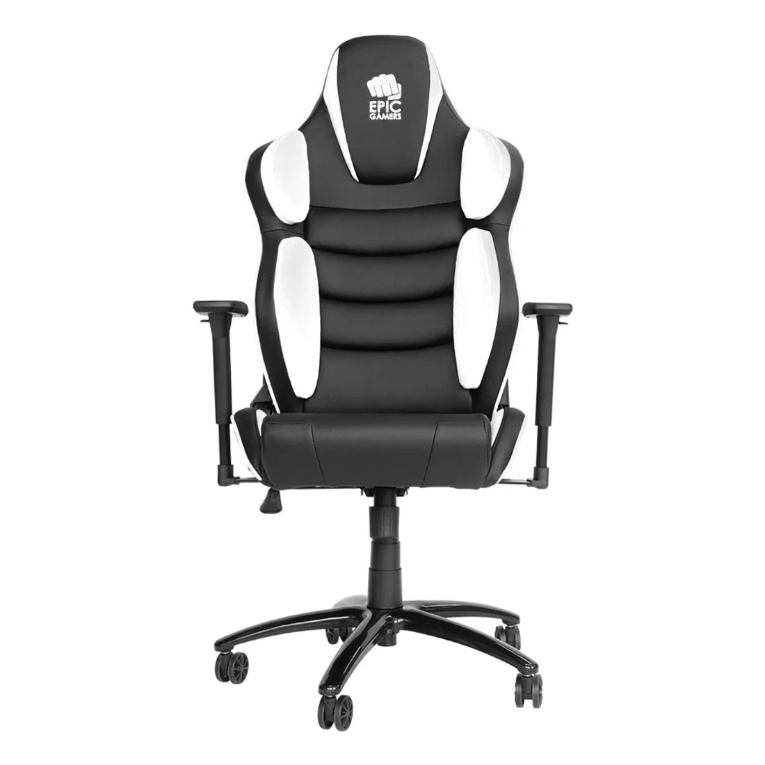 Epic Gamers Victory Gaming Chair Black/White كرسي Store 974