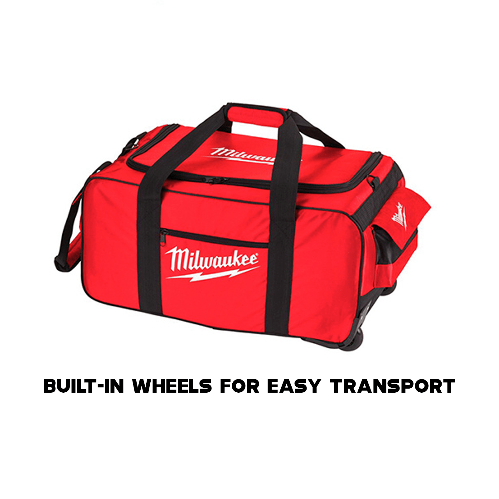 Milwaukee Extra Large Contractor Tool Bag w/ Wheels Wheelie Roller