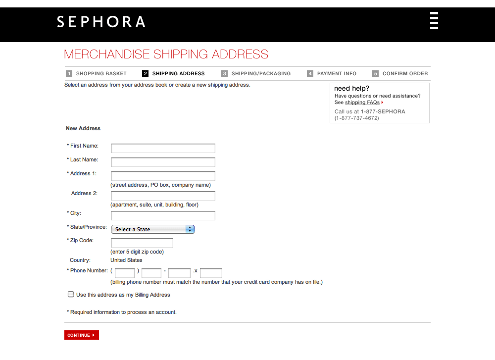 Mailing Address Store Return Policy