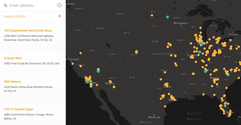 Beautifully Designed Store Locator Software, Widget and App for