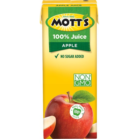 Mott's Apple Juice 100 (Tetra pak) 6.75oz • Store To Door Jamaica