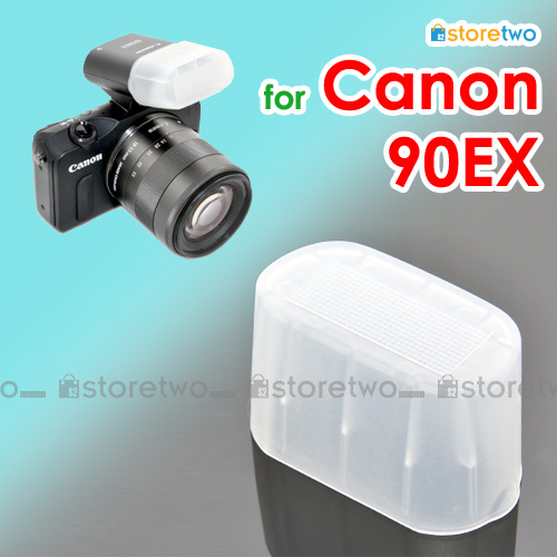 JJC Canon Speedlite 90EX Flash Bounce Diffuser Soft Cap Box Dome EOS M