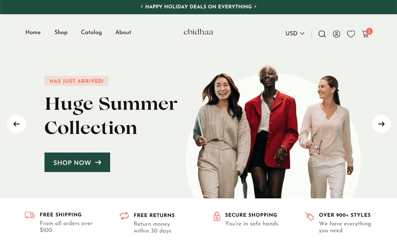 Create your Own Online Store Sign Up For Free