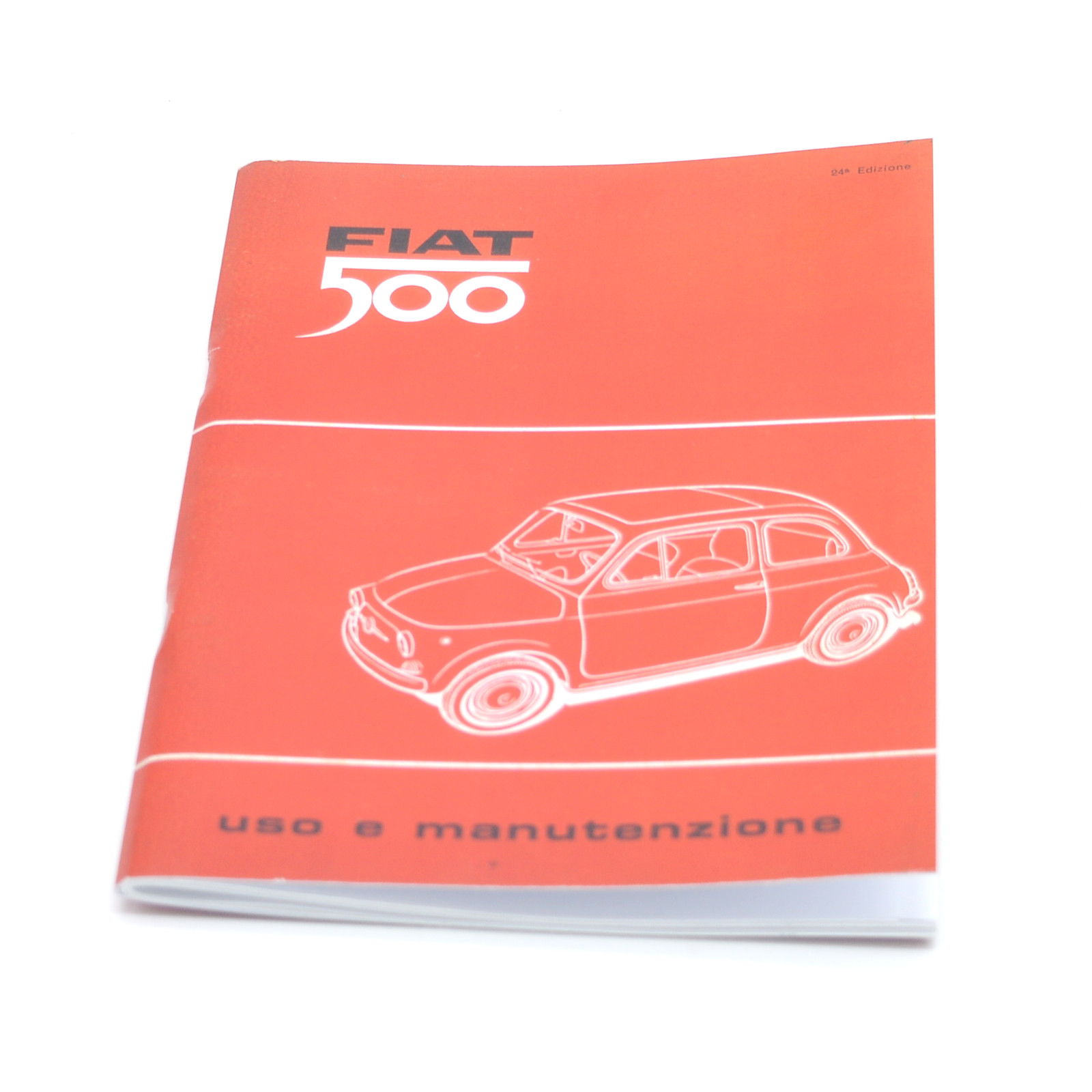 Libretto uso e manutenzione Fiat 500 F fino al 1968