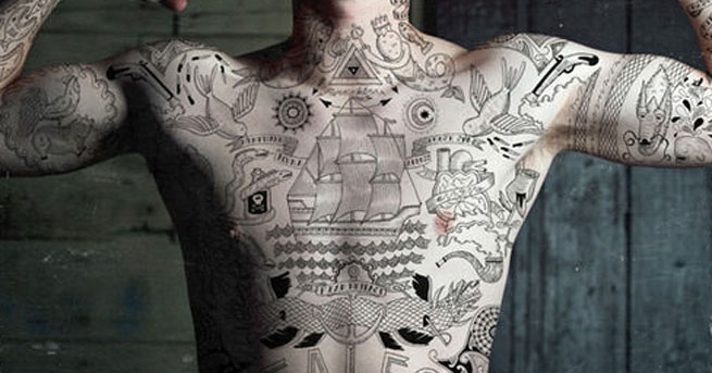 5 Tattoo Da Lupi Di Mare | Mare Official 343_x_655_jpg