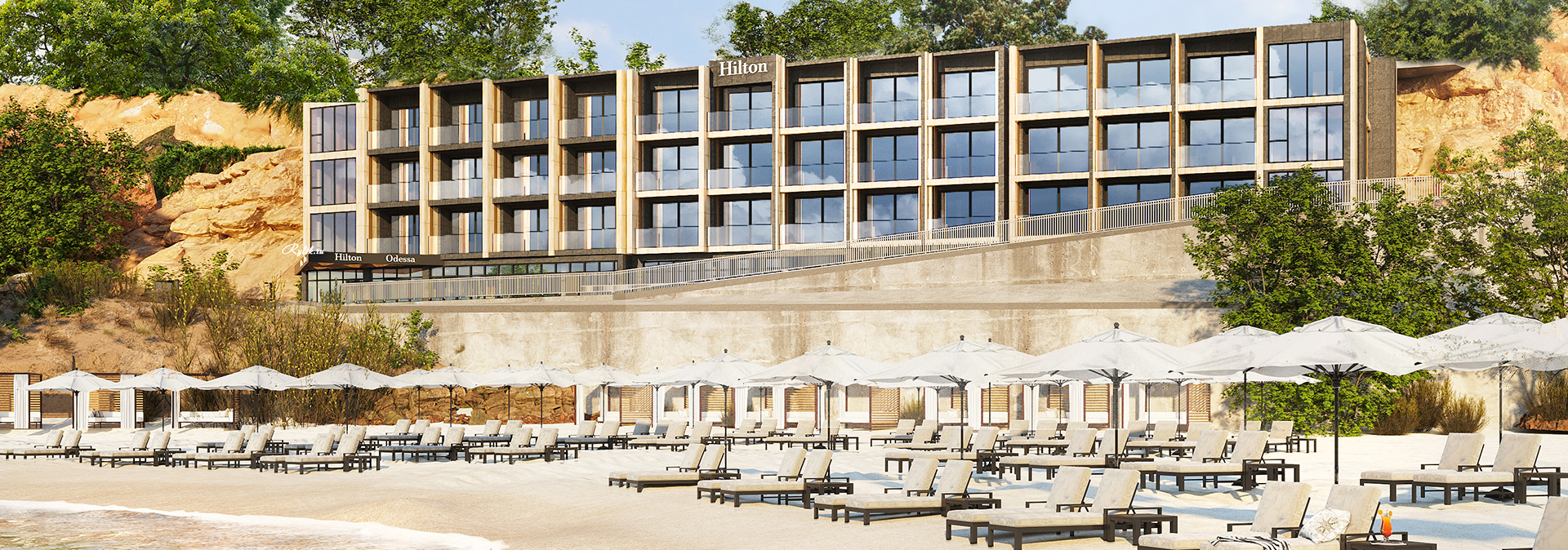 Hilton Announces Odessa Beach Resort Hotel Plans