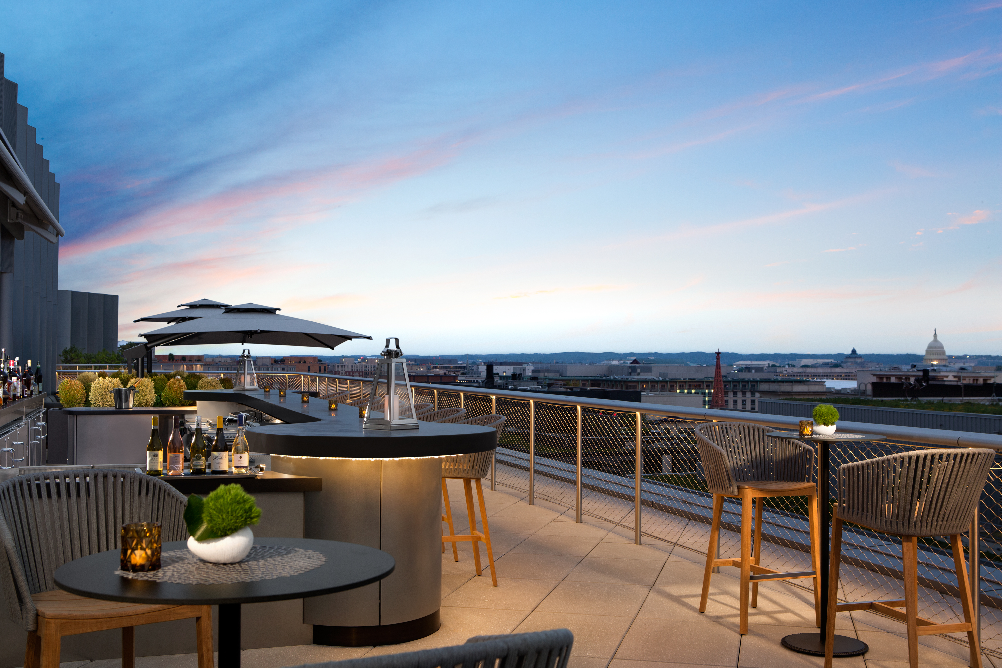 [Overview] Conrad Washington, DC Rooftop Bar