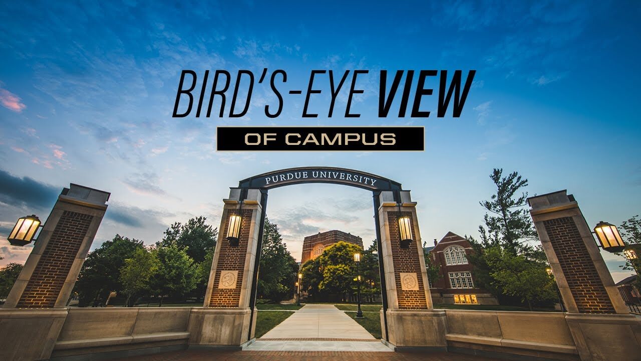 Take a drone tour of Purdue The Persistent Pursuit