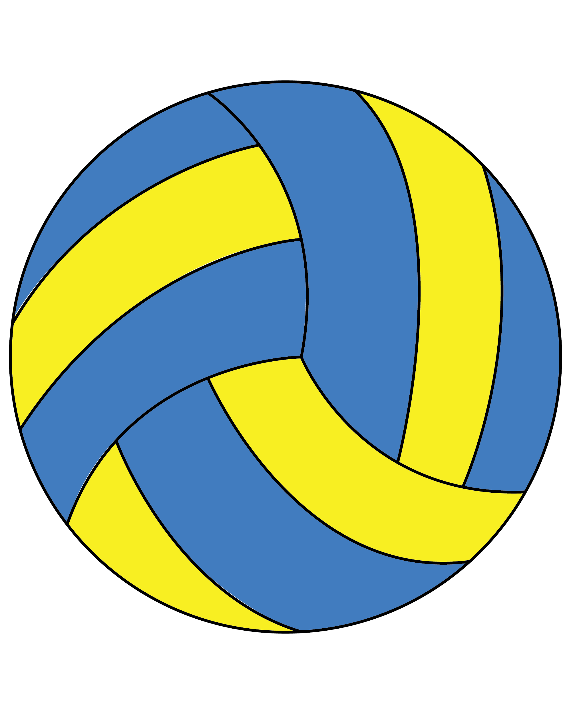 How To Draw A Volleyball