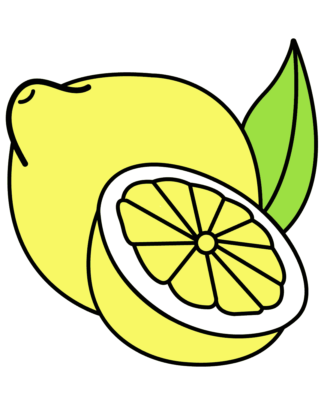How To Draw A Lemon
