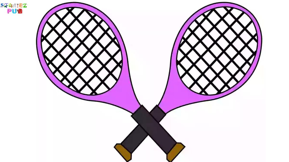 How To Draw Tennis Racket In Simple And Easy Steps