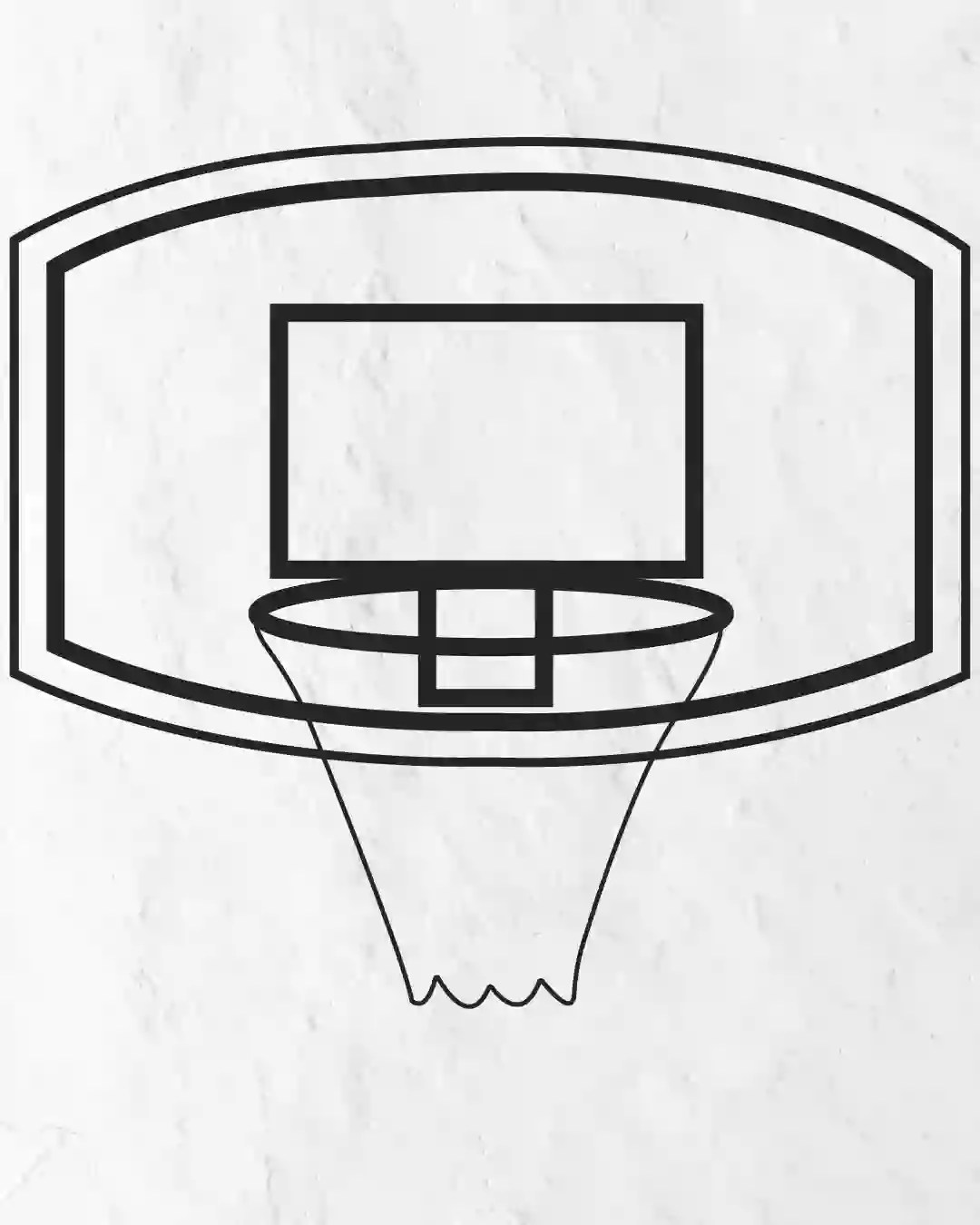 How To Draw Basketball Hoop Step By Step Guide