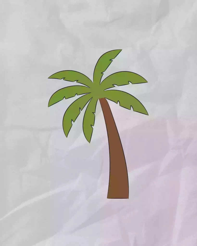 How to Draw a Palm Tree A StepbyStep Guide Storiespub