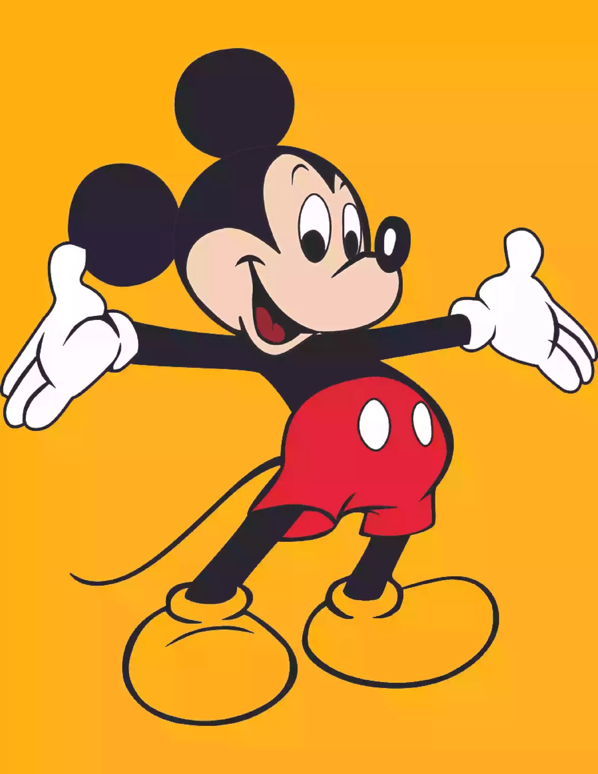 How To Draw Mickey Mouse Step By Step Drawing Tutorials Storiespub