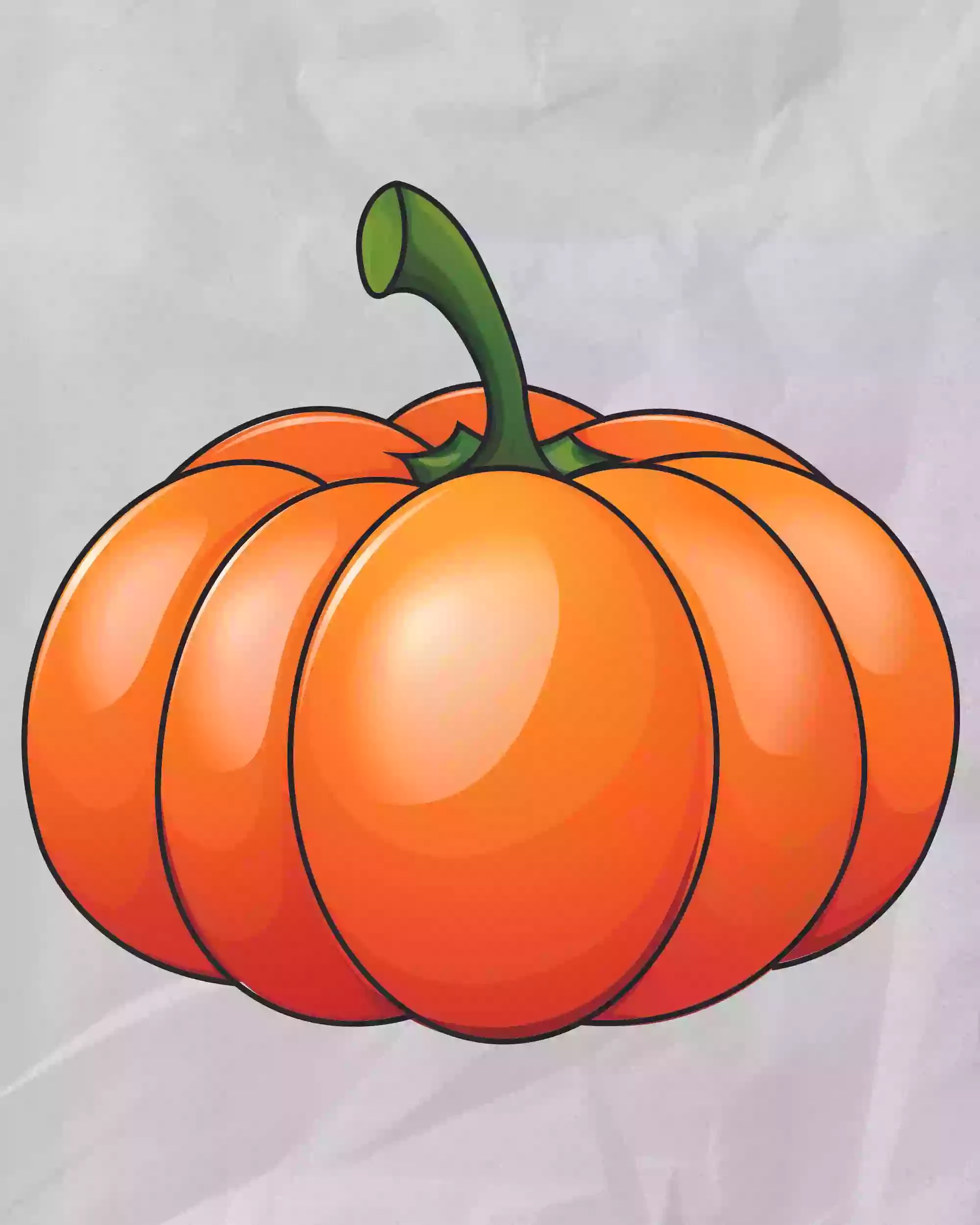 How To Draw A Pumpkin Step By Step Guide Storiespub