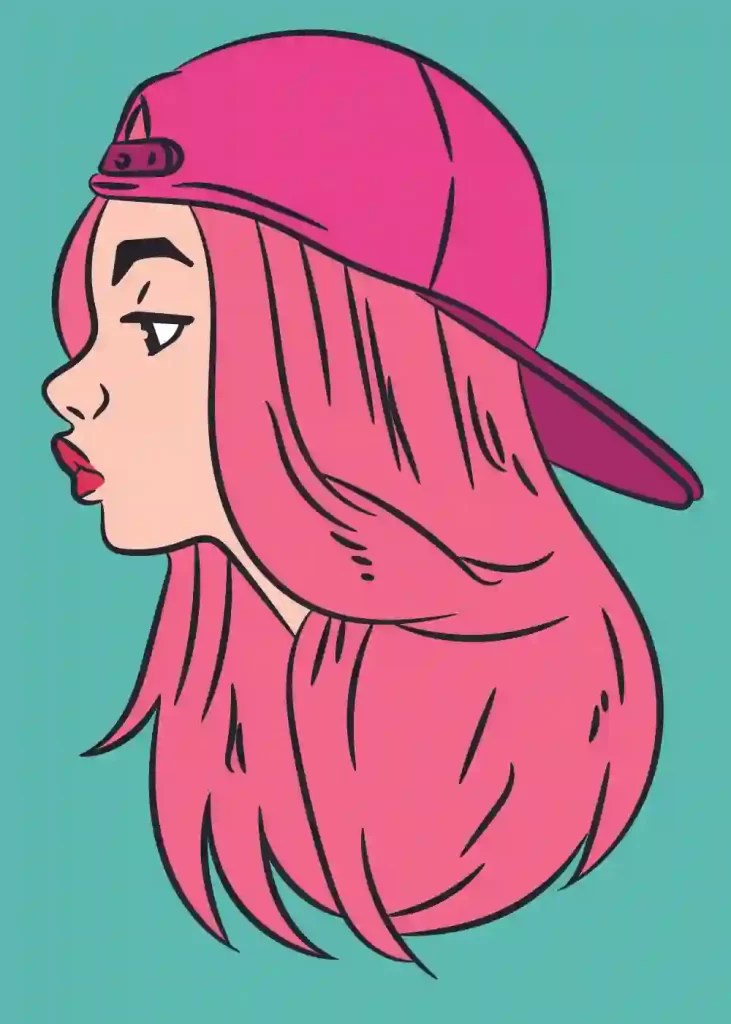 Details 127+ girl sketch with cap best in.eteachers
