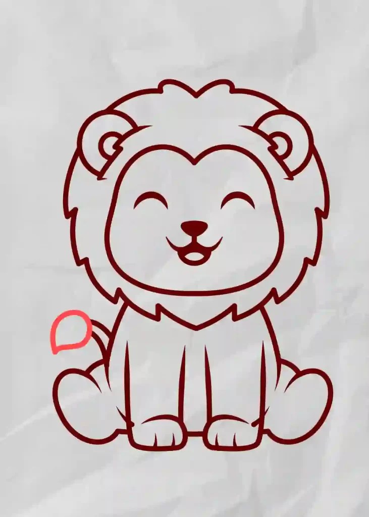 How to Draw a Baby Lion Step By Step Storiespub